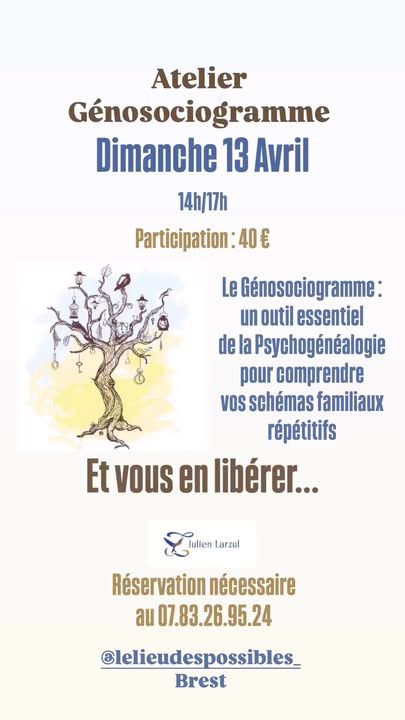 atelier génosociogramme